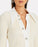GANNI $445 Knit button Shirt Crystal embellished in Vanilla Ice size L