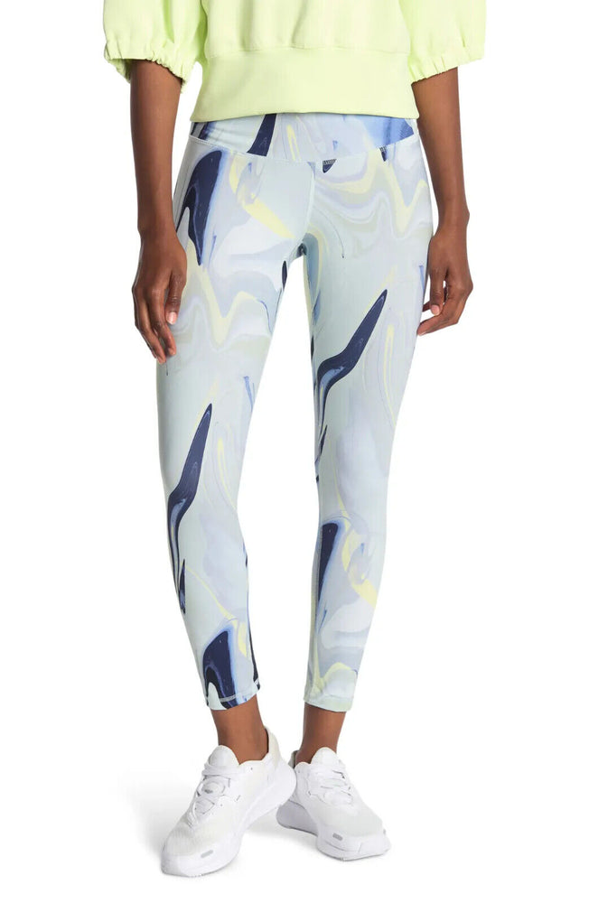 Z BY ZELLA High Waisted Printed Leggings In Light/pastel Blue size S