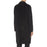 The Kooples $900 Women's Long Sleeve Studded Wool Coat In Black Size 34