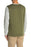 Public Opinion Men's Fleece Crew Neck Sweater In Colorblock Grey Olive Green