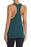Z By Zella Women's Serene Racerback Tank Top Green Moss Size M
