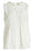Hinge Women's Sleeveless Lace Inserts Top In Ivory Size XXS