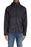 Hawke & Co $150 Sport Mens Hooded Water Resistant Rain Full Zip Jacket,Black, L