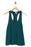 Z By Zella Serene Racerback Tank Top Moss Green Size XS