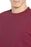 RVCA Men's Long Sleeve T-Shirt In Pompei Red Stripe Size M