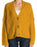 RDI Femme Cozy Fisherman Cable Knit Cardigan Bouton Avant Or Jaune taille S
