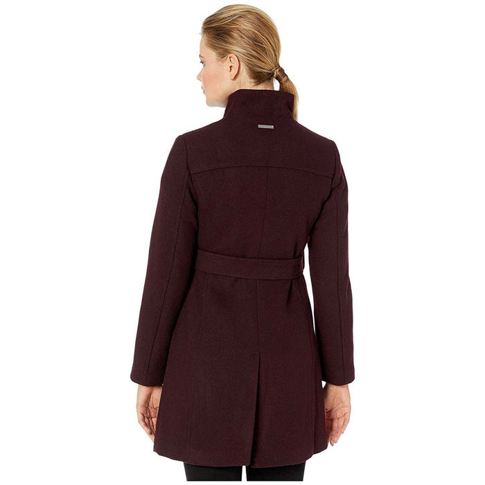 Vince Camuto women's Belted Wool Coat V29769 Port Royale size L