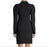 Sandro Women's Wool Long Puff Sleeve Sweater Dress In Black Size 40 (8 US) $400