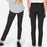 Everlane Pantalon skinny The Stretch Ponte pour femmes en charbon taille XS 78 $