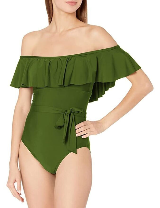 Athena Women's Standard One Piece Herb Green Size 8 $98