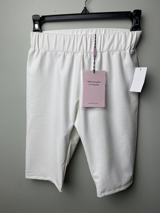Avec Les Filles  Vegan Leather Bike Shorts size XS