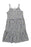 Melrose And Market Girls Tiered Strappy Dress In Daisy Gingham Size M 8-10