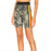 Pam & Gela Excel Rainbow Biker Shorts In Clay Camo Size S