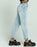 Daze Denim Loverboy Light Wash Distressed High Rise Boyfriend Jeans Size 29