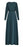 BCBGMAXAZRIA Satin Draped Back Maxi Dress In Light Carbon Blue Size 6 $428 NWT