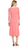 Lauren Ralph Lauren Ruched Stretch Jersey Fit & Flare Dress In Pink Size L $180
