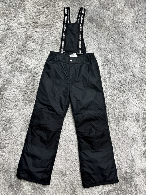 Gusti Youth Winter Apparel Snow Ski Pants In Black Size 10 removable straps