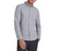 Club Monaco Men's Long Sleeve Slim Fit Jaspe Flannel Shirt In Oatmeal Size L