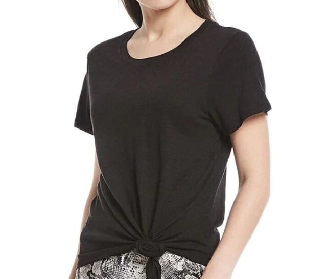 Sanctuary Perfect Knot T-Shirt, Women's Size M NEW in black