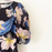 Robe fourreau florale à manches bouffantes pour femmes TOV en noir taille 40 S