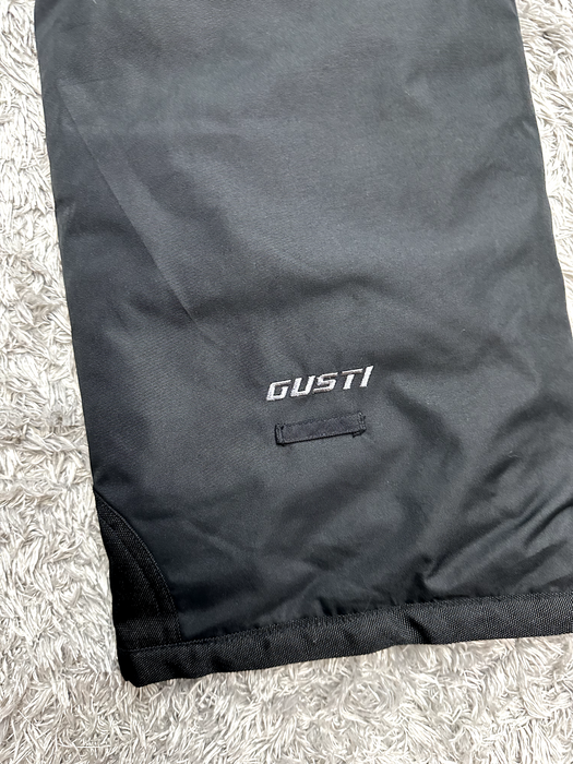 Gusti Youth Winter Apparel Snow Ski Pants In Black Size 10 removable straps