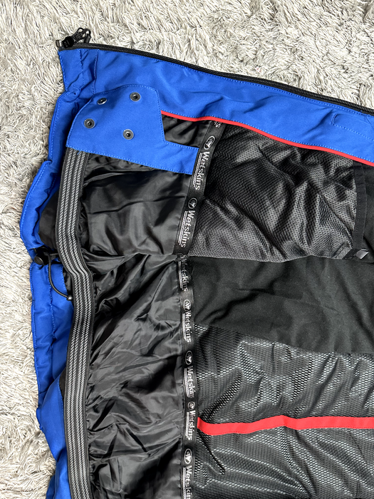 WETSKINS Predator Insulated Hooded Parka Jacket in blue $229