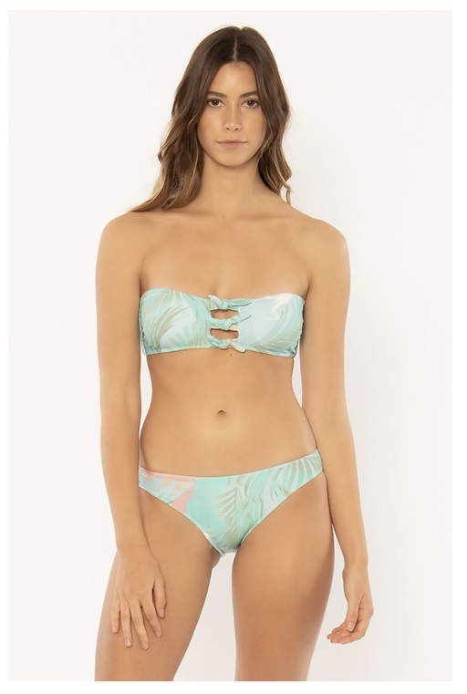 SISSTREVOLUTION Ari Everyday Bottom And Bra Set In Mab-Maui Blue Size M $105
