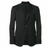 Z Zegna Classic Fitted Suit Blazer Drop 8 Black Size 54R (Blazer Only)