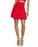 BCBGMAXAZRIA Women's Ingrid A-Line Skirt In Red Berry Size XXS $158