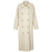Free People Sweet Melody Natural Stripe Trench Coat  size Small  natural $198