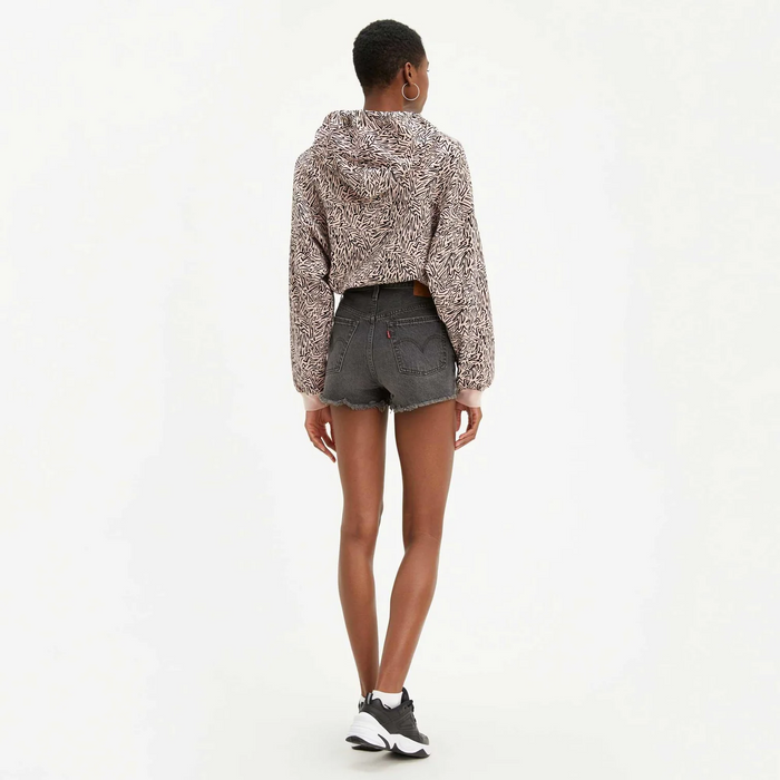 Levi's Women's 501 Original Black Button Fly  Cutoff Shorts 26 NWT $69