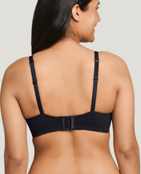 Jockey Forever Fit Molded Cup Bra In Black Size XL