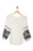 LIV Los Angeles Embroidered Off-the-shoulder Peasant Blouse In White size M
