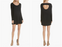 Rag and Bone Black Tunic Dress Women's Size Small  Long Sleeve Knit Cutout Back