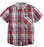 Levi's Youth The Smith Short Sleeve Shirt Chinese Red Size XL 13-15 Years