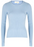 Remain Birger Christensen Basel Haut tricoté côtelé Bleu clair Taille 36 4 240 $ T.N.-O.