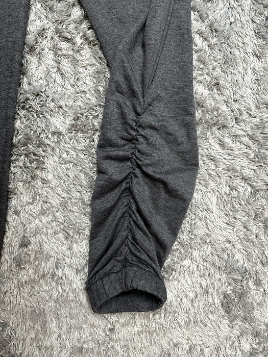 Kay Unger sJogger style Pants heather grey comfy casual lounge size M