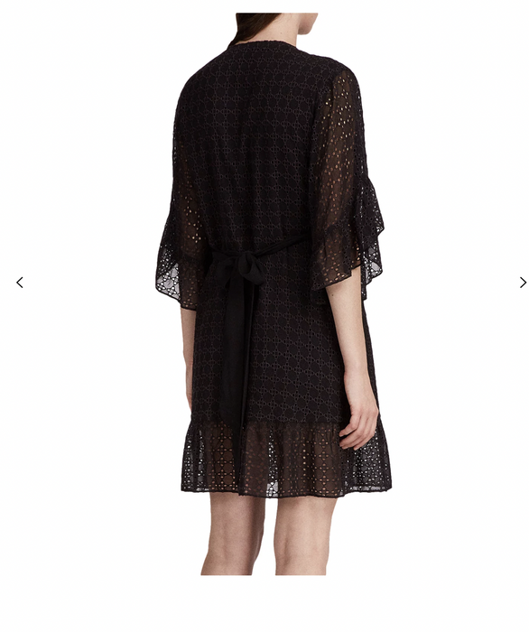 ALLSAINTS Marlow Ette Dress In Black Size 2