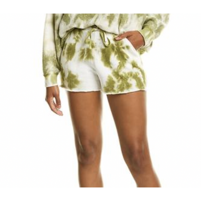Free People Movement Kelly Jersey Knit Tie-Dyel Shorts XS Green