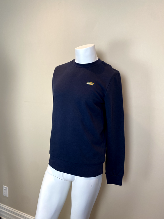 Scotch & Soda Men's Crewneck Pullover Sweater In Coal Blue Size XL NWT