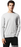 Diesel Men's K Coast Long Sleeve Pullover Sweater In Melange Grey Size L $187
