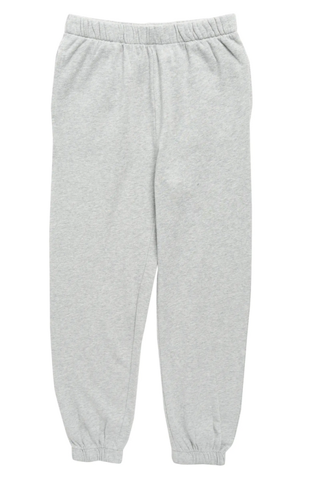 Melrose And Market Kids' Easy Going Sweatpants Grey Dark Heather Size L 10-12