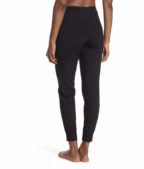 90 Degree By Reflex Cropped Jogger Legging Pants Black Size S