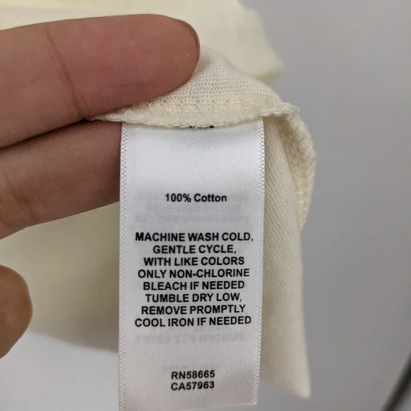 Abound Crew Neck Graphic Crop T-Shirt In Ivory Happiness Relaxed Fit Size XXS