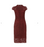 Phase Eight Women's Becky Sleeveless Lace Dress In Claret Red Size 12 US (16UK)
