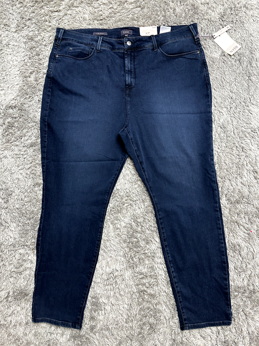 NYDJ women's Alina Uplift Skinny Jeans Plus Size 24W in blue $139