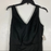 One One Six Sleeveless High/Low Crepe Dress In Black Size M