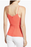 Chelsea28 Size XL  Tiered Trim Tank Top V-neck Sleeveless Blouse $69 red cayenne