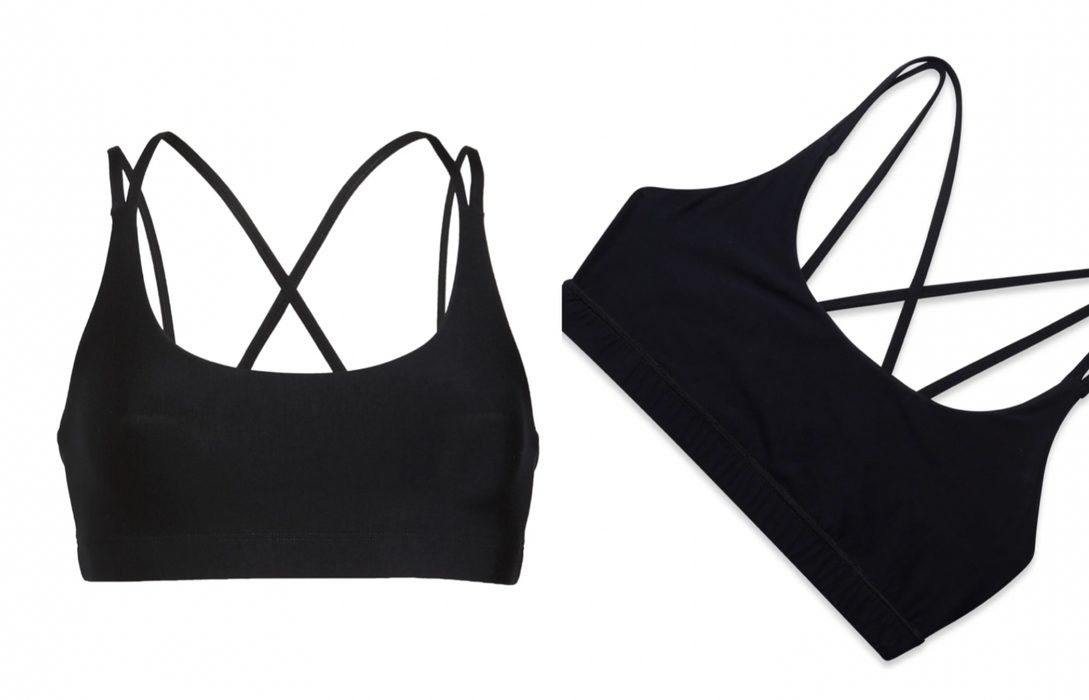 Commando Women's Butter Yoga Bralette Black Size S