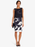 Phase Eight Della Layered Dress Navy/Ivory Size 8US 12UK $240